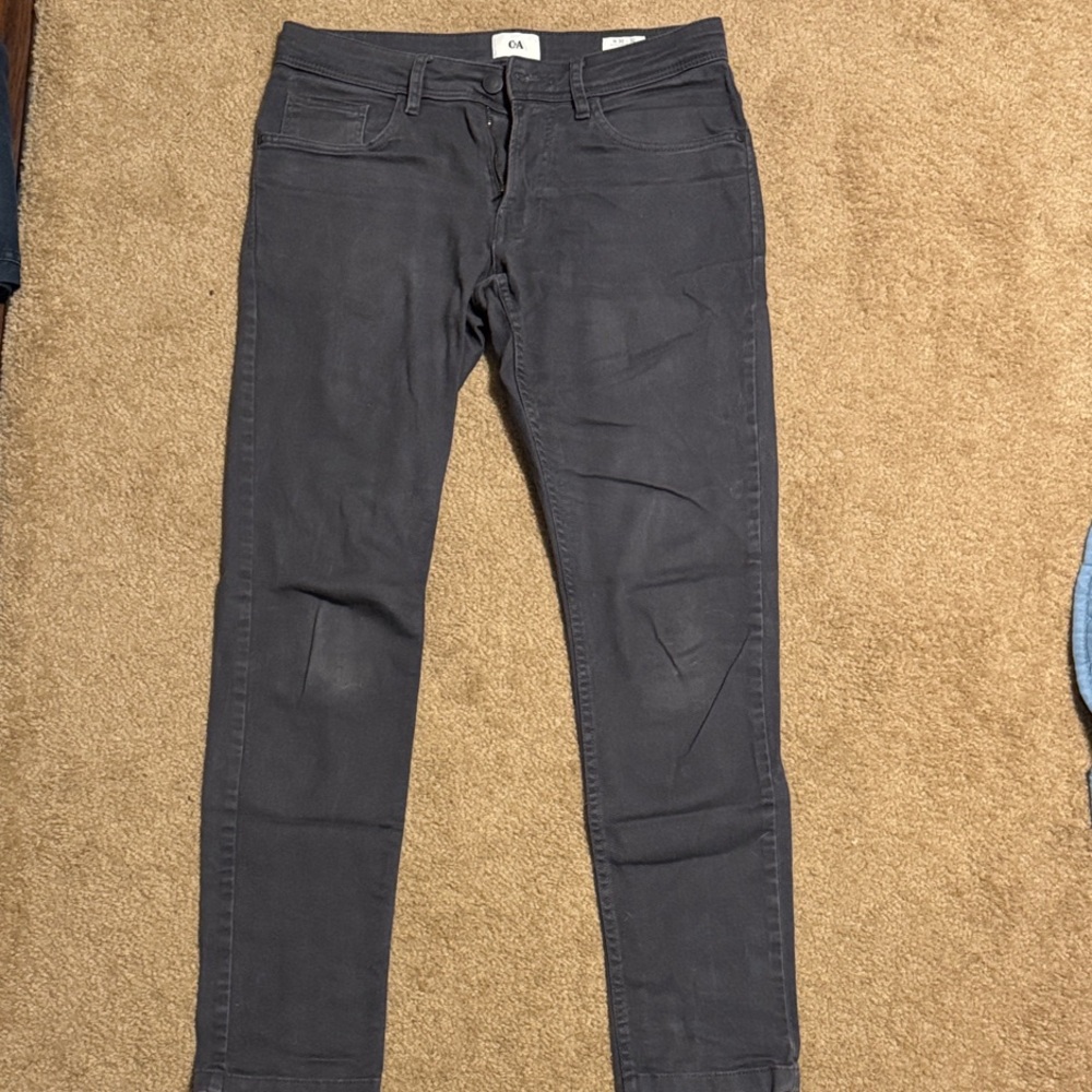 C&A Charcoal Skinny Jeans for Men